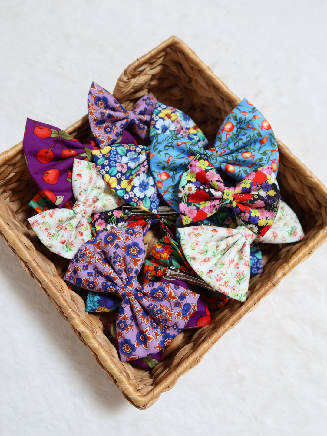 Bows & Clips & Hair Ties | Classic Fabric Bows