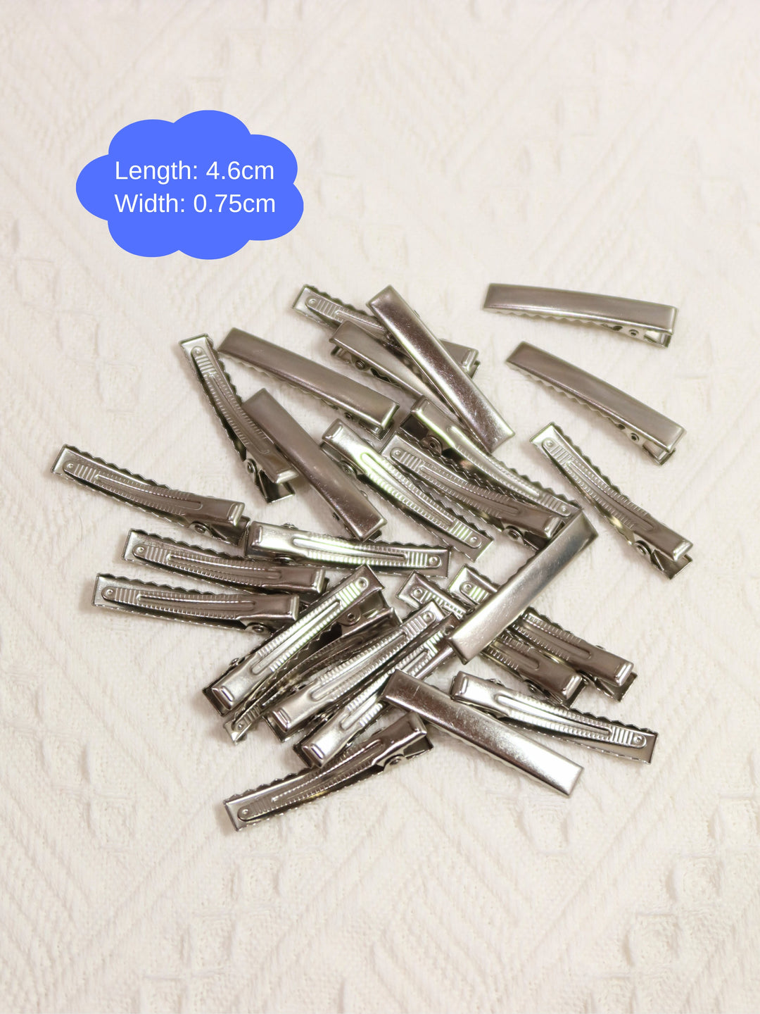 DIY Accessories | 5 Pcs | Stainless Steel Alligator Clips | Waterproof | 60mm | 46mm