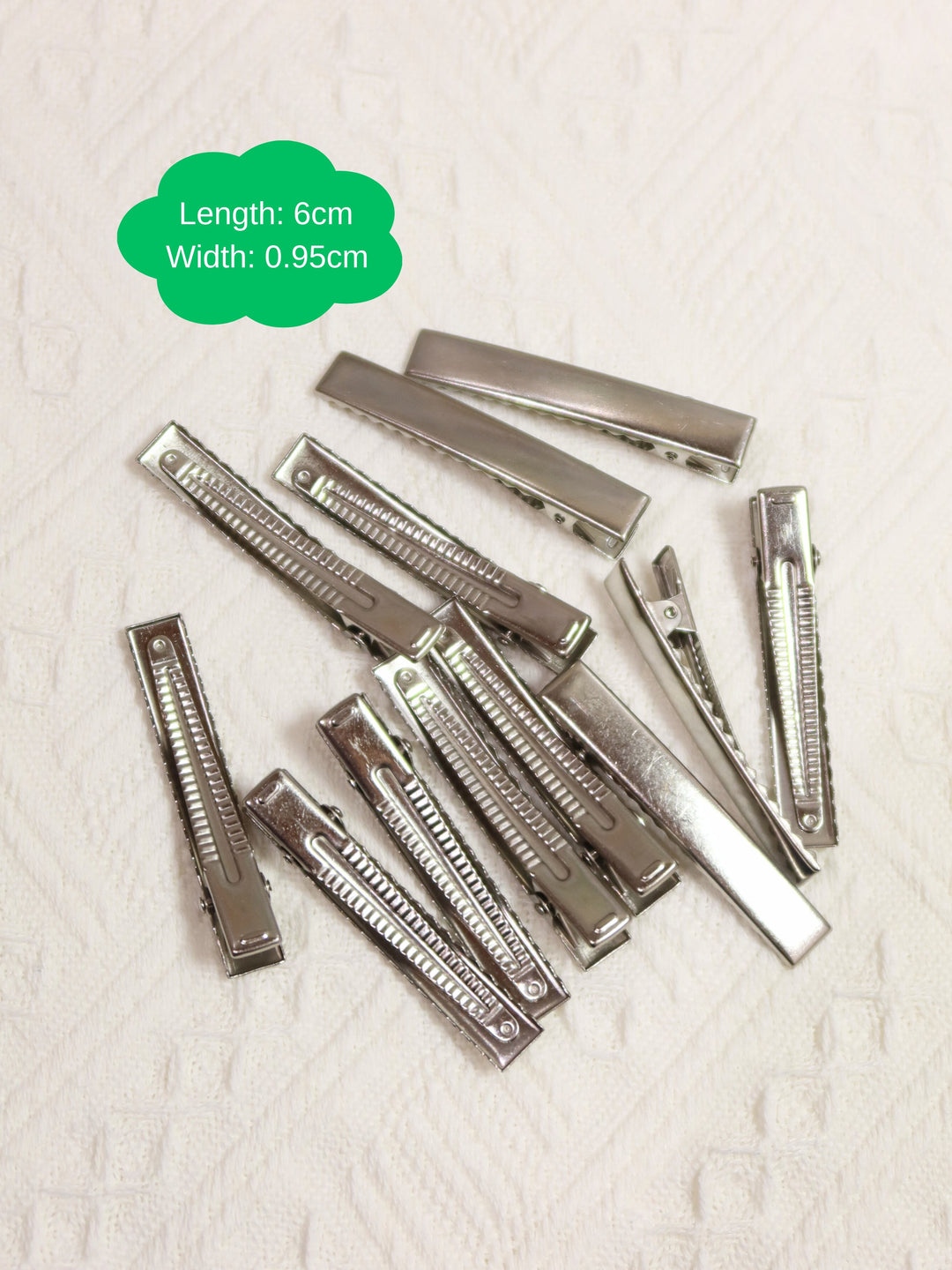 DIY Accessories | 5 Pcs | Stainless Steel Alligator Clips | Waterproof | 60mm | 46mm