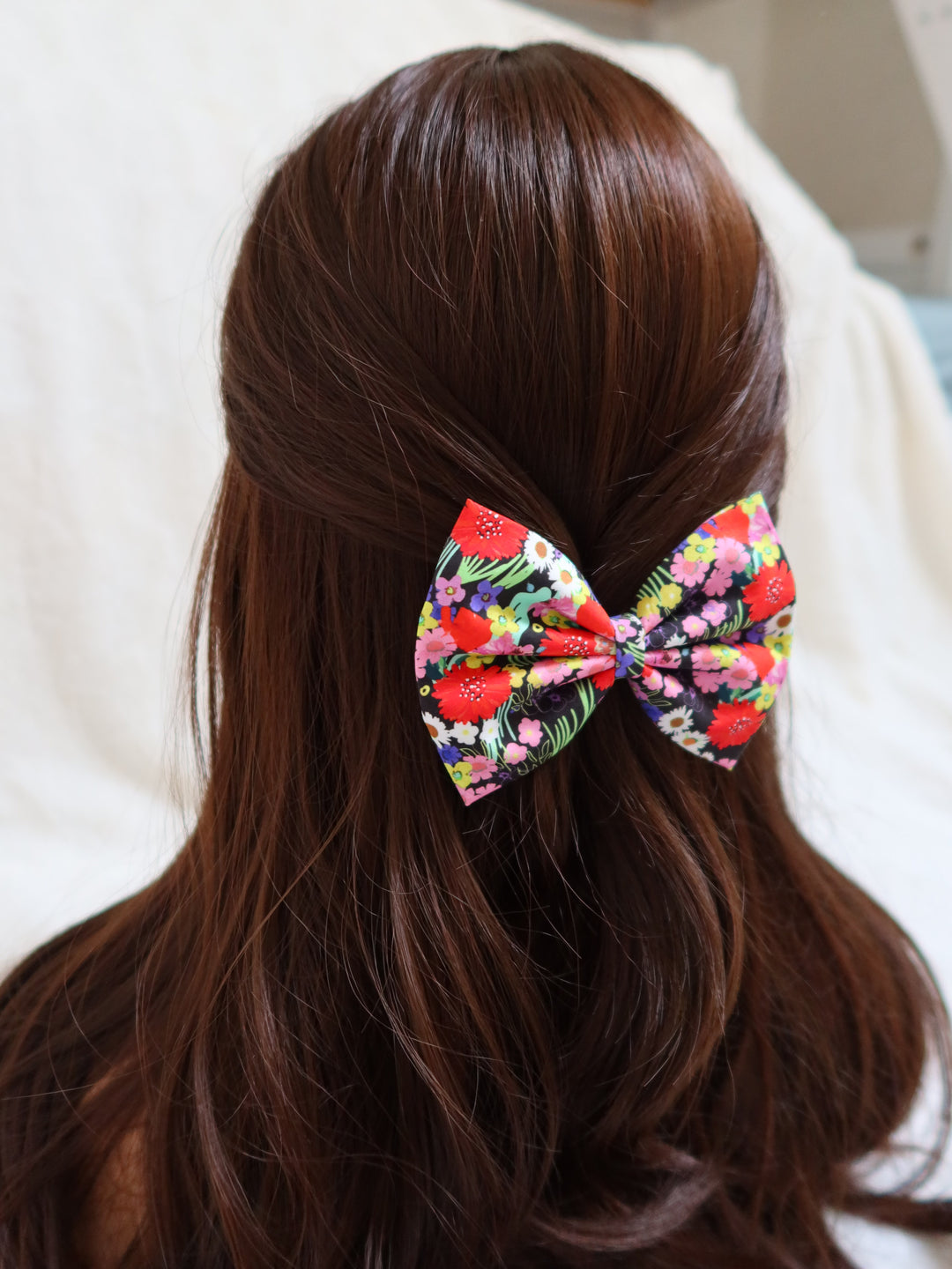 Classic Fabric Bows | Bright Flowers