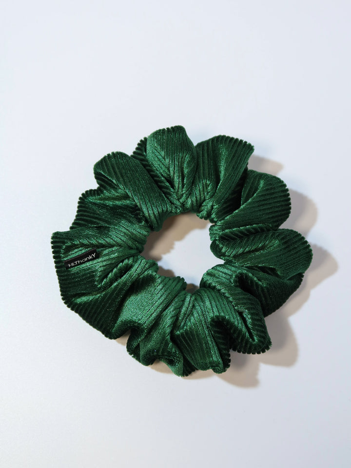 Scrunchies | Corduroy | Jungle Green