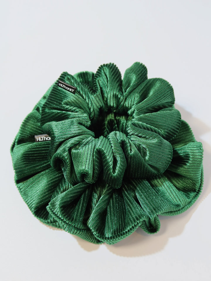 Scrunchies | Corduroy | Jungle Green