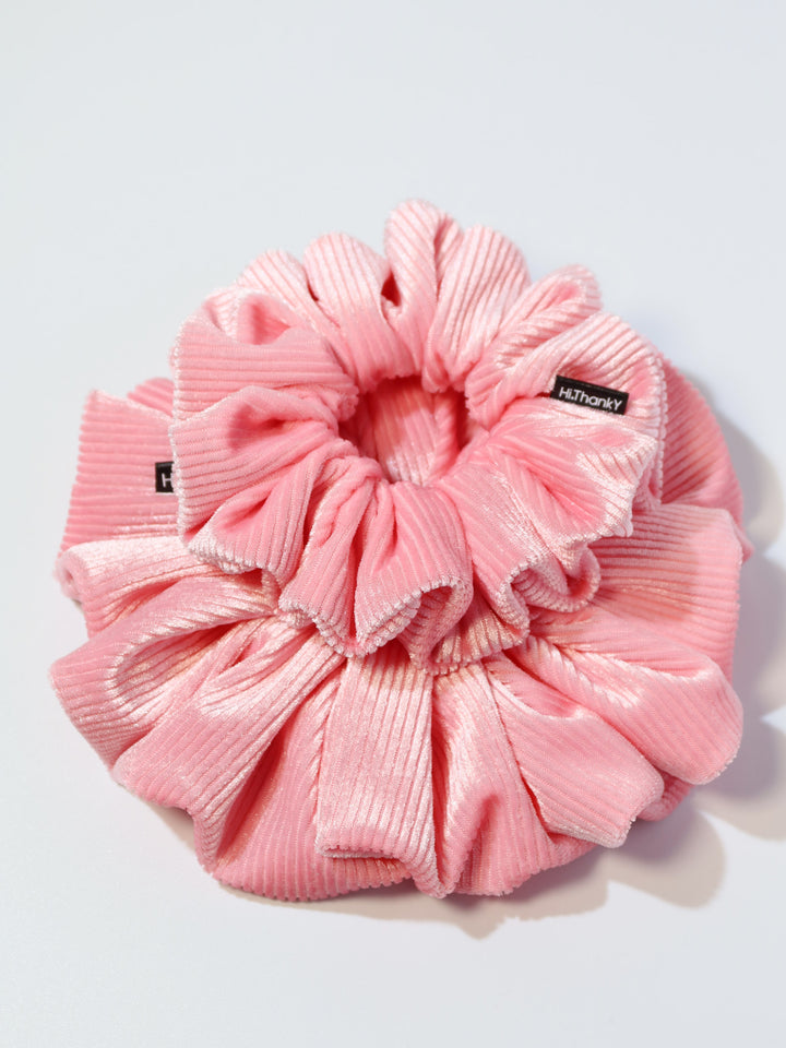 Scrunchies | Corduroy | Pink