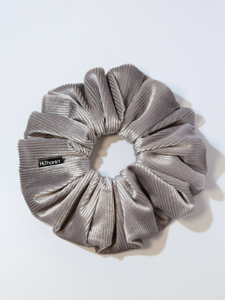 Scrunchies | Corduroy | Silver