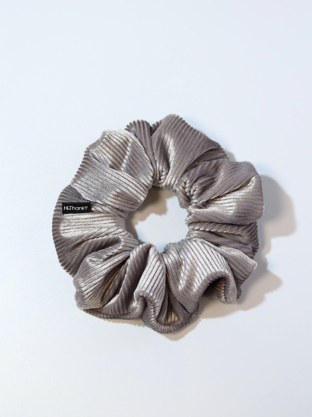 Scrunchies | Corduroy | Silver