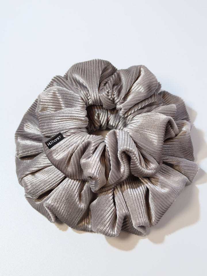 Scrunchies | Corduroy | Silver