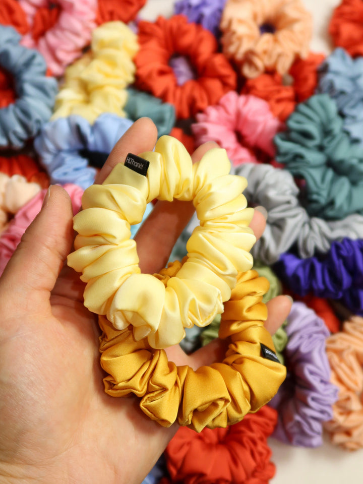 Scrunchies | Random 5 | Skinny Matte Satin