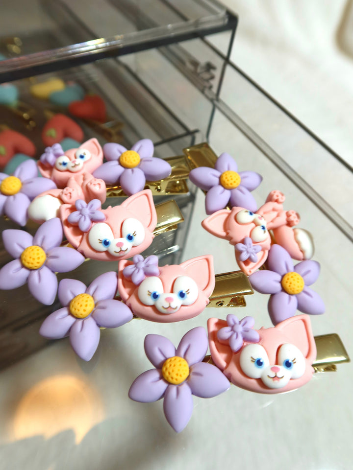 Cartoon Hair Clips | StellaLou