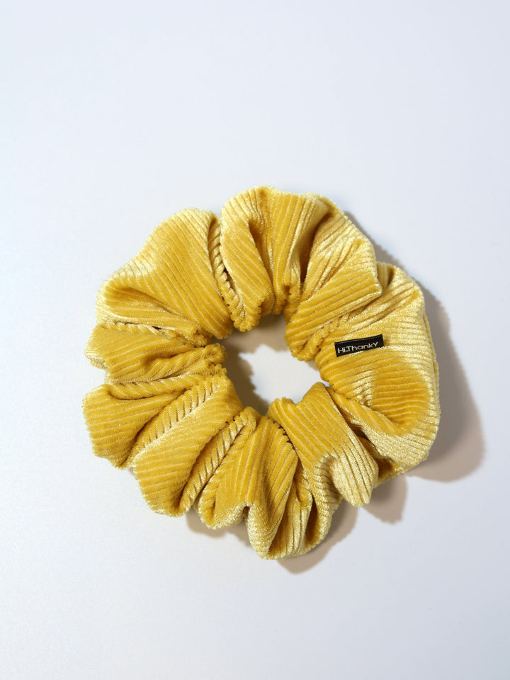 Scrunchies | Corduroy | Yellow