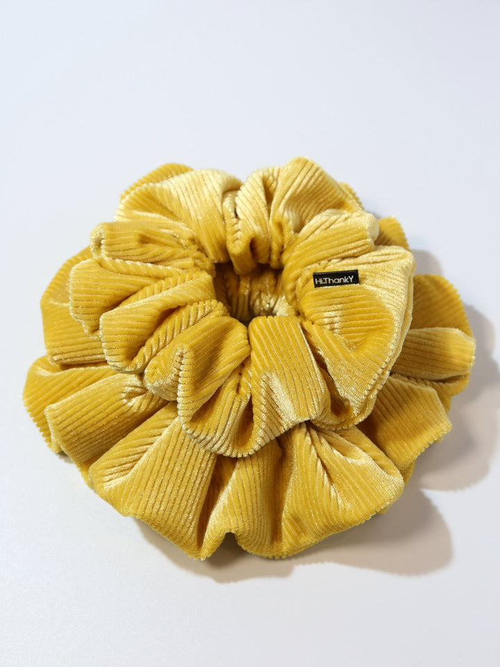 Scrunchies | Corduroy | Yellow