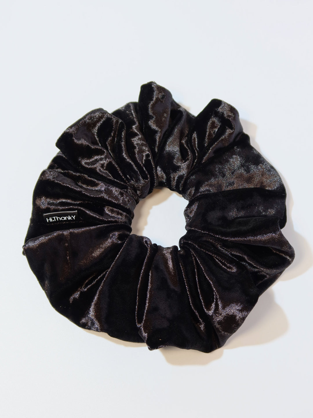 Scrunchies | Diamond Velvet | Black