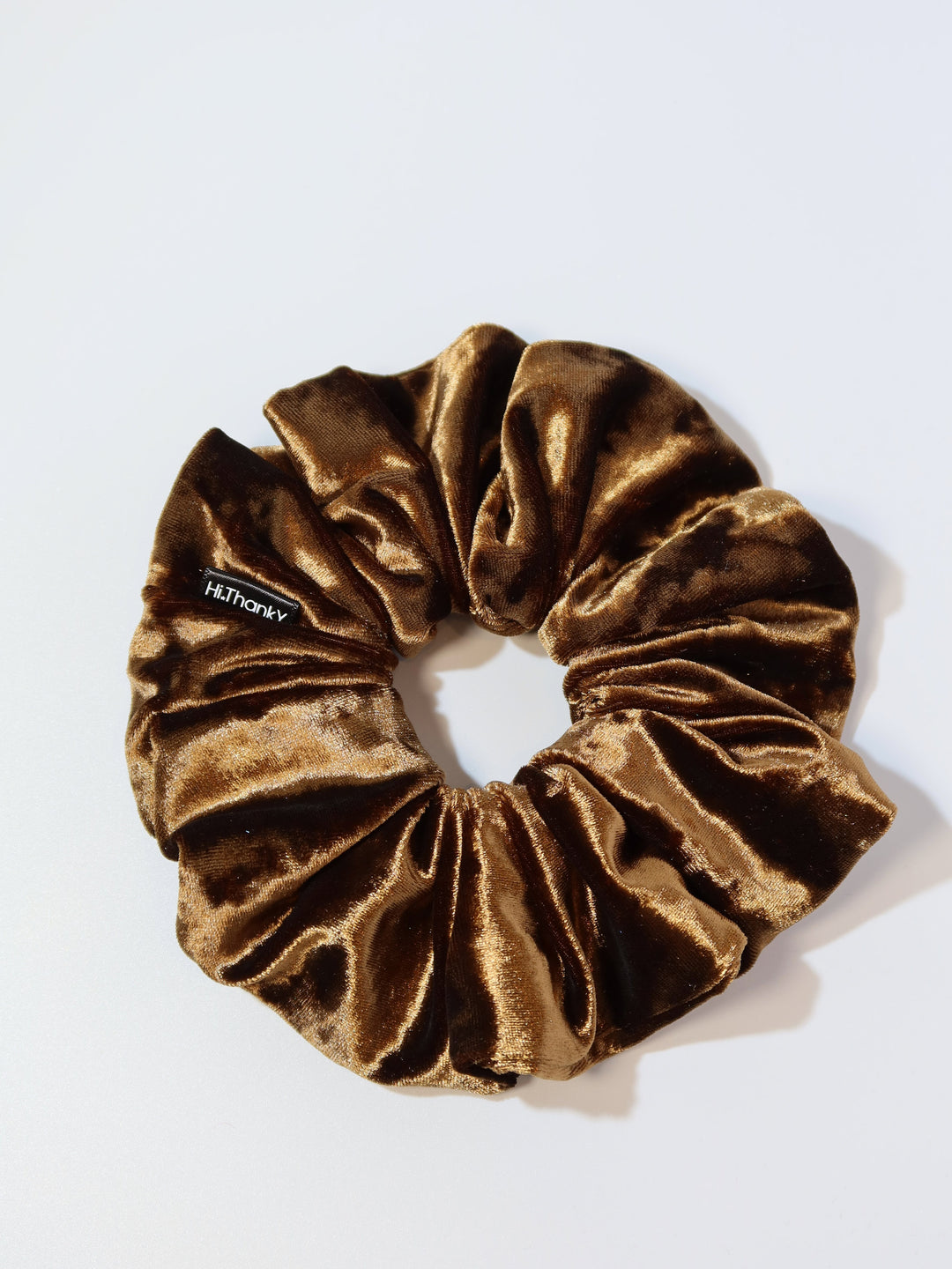 Scrunchies | Diamond Velvet | Brown