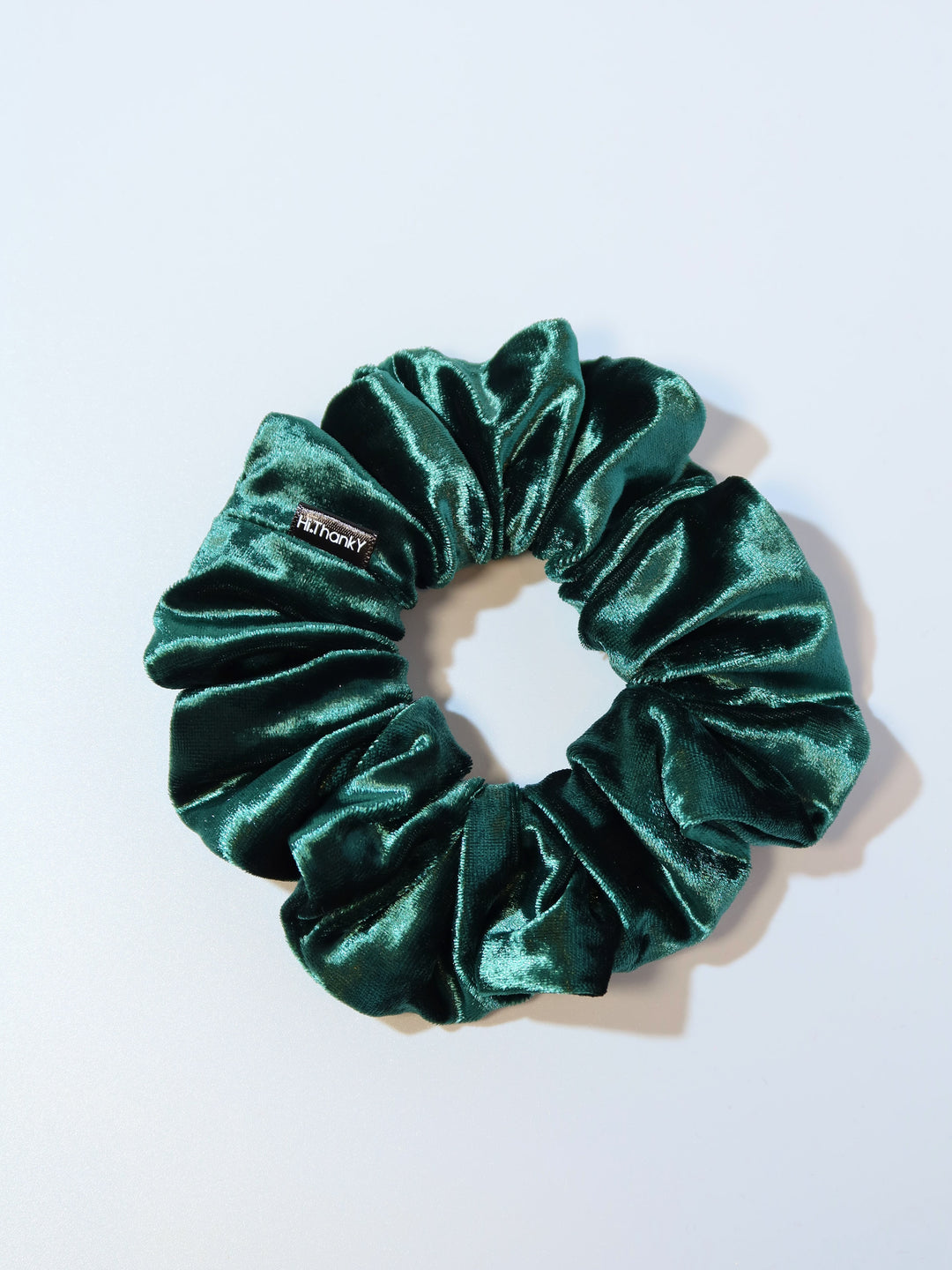 Scrunchies | Diamond Velvet | Forest Green