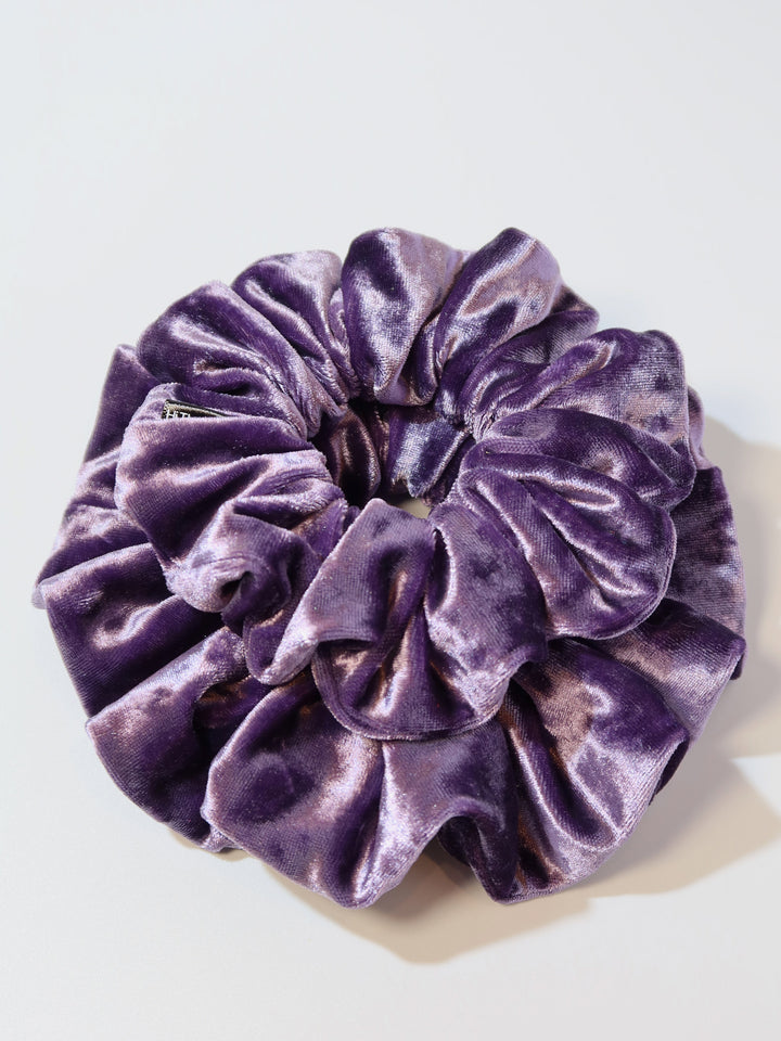 Scrunchies | Diamond Velvet | Grape