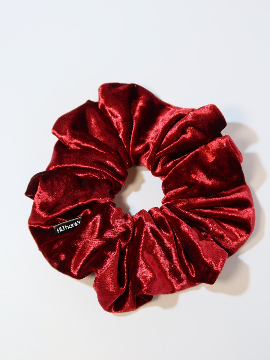 Scrunchies | Diamond Velvet | Red Wine