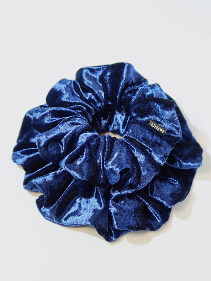 Scrunchies | Diamond Velvet | Royal Blue