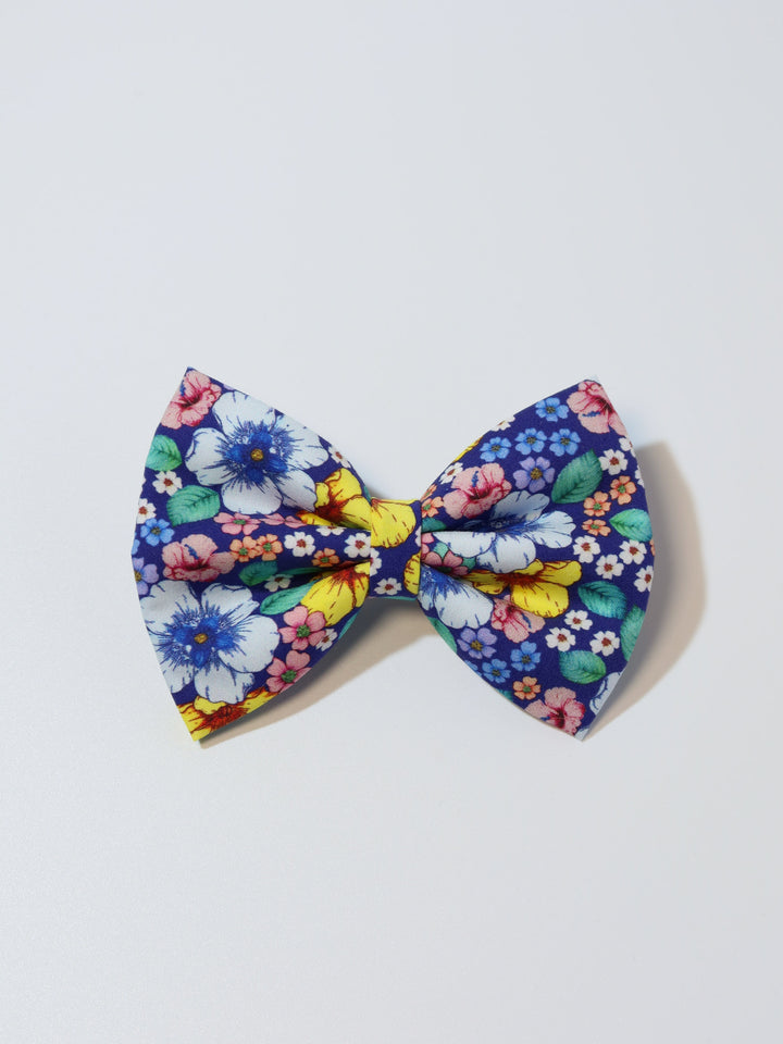 Classic Fabric Bows | Alice Navy Blue