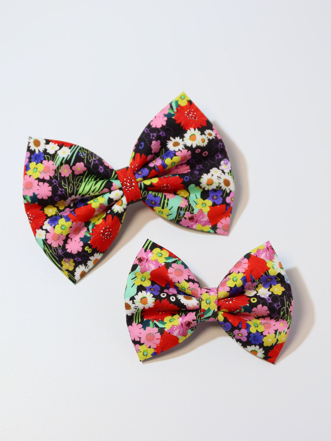 Classic Fabric Bows | Bright Flowers