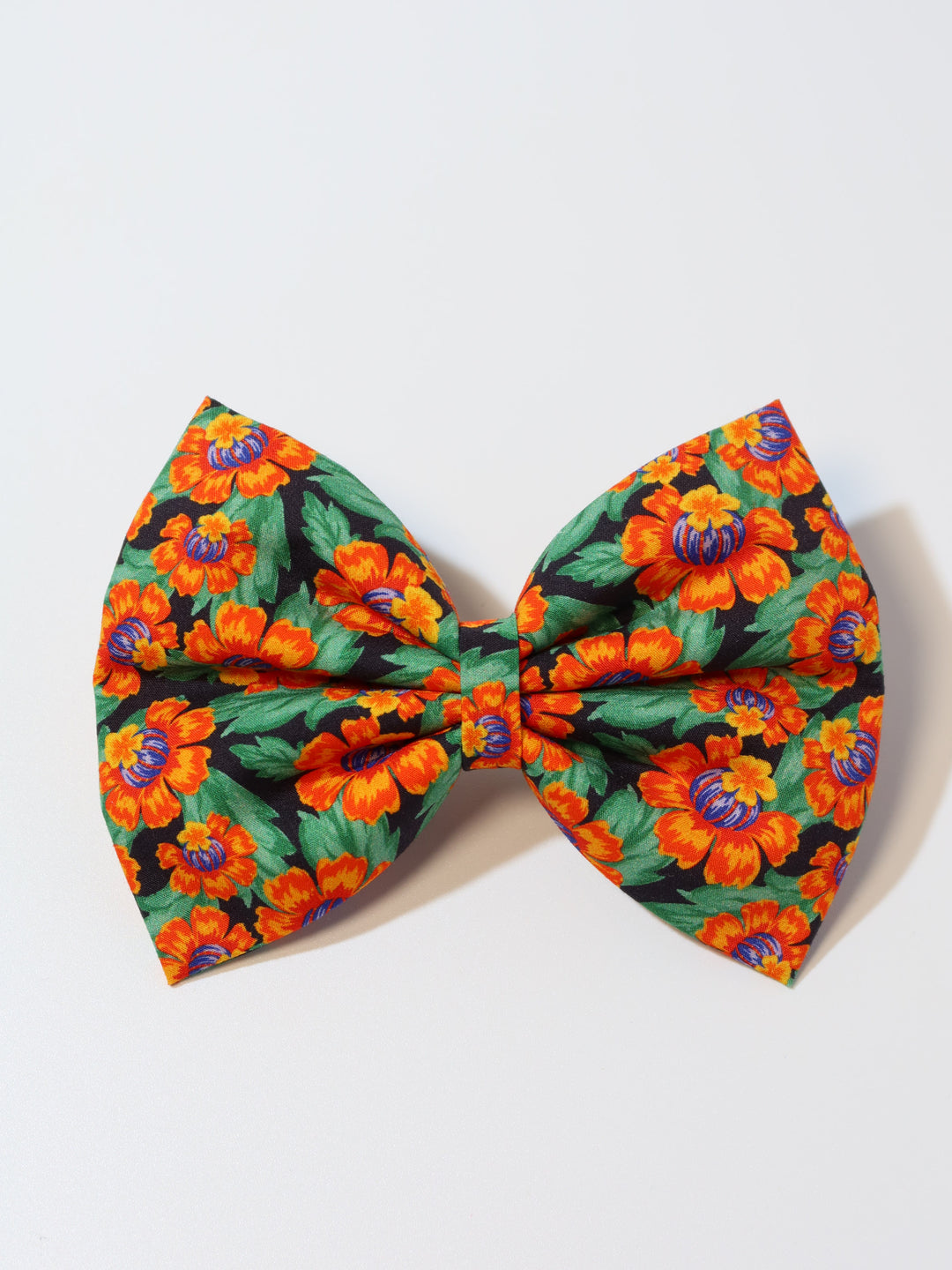 Classic Fabric Bows | Orange Flowers