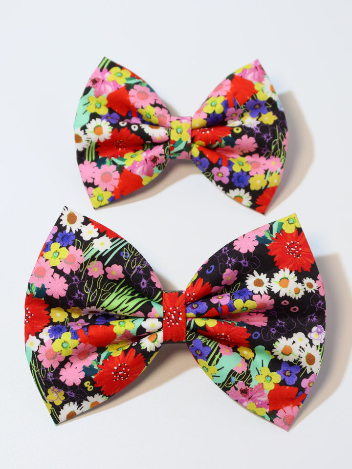 Classic Fabric Bows | Bright Flowers