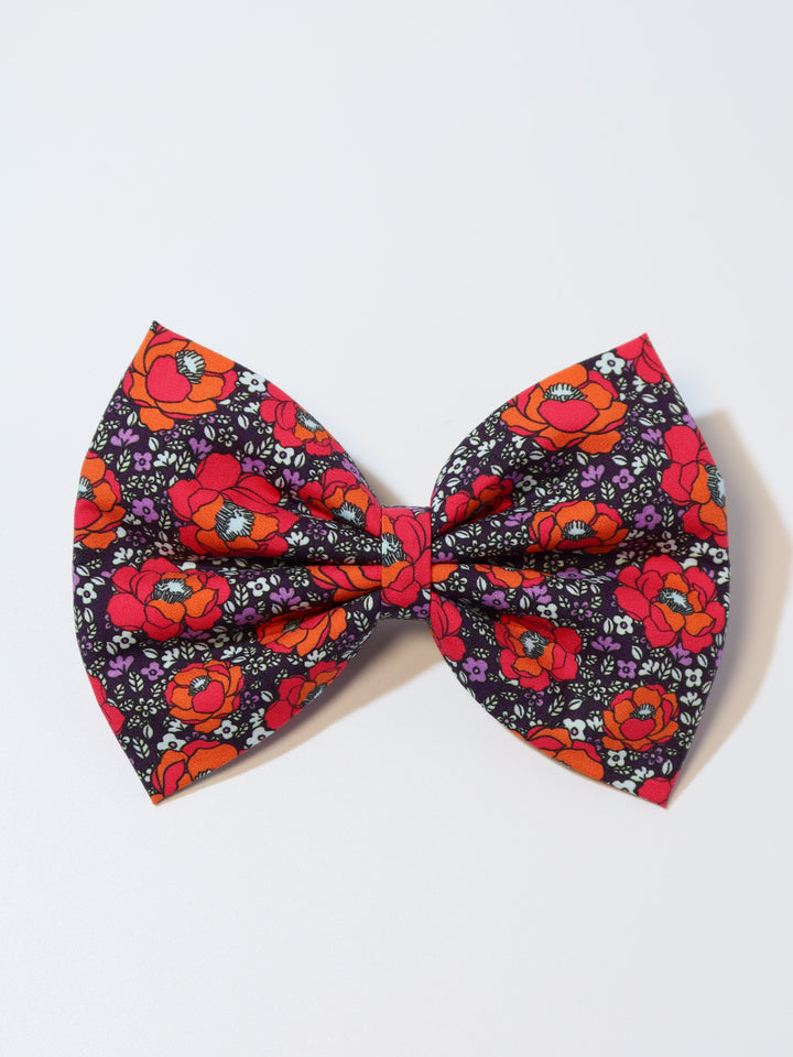 Classic Fabric Bows | Red Begonia