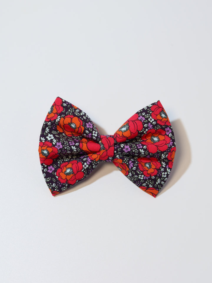 Classic Fabric Bows | Red Begonia